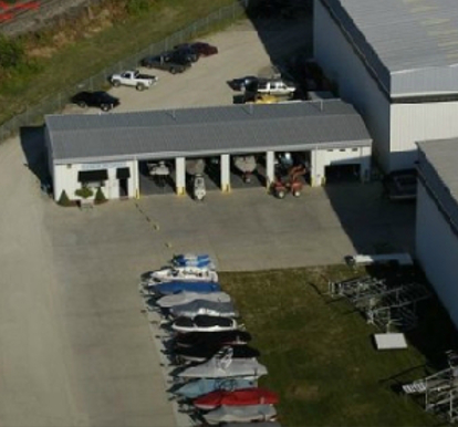 Silver Spray Sports, Fenton, Michigan - Service and storage location